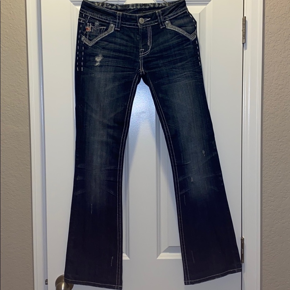 MEK demin dark wash jeans